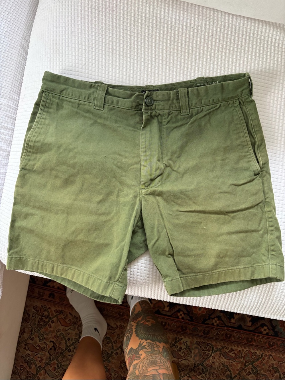 Well worn j.crew shorts